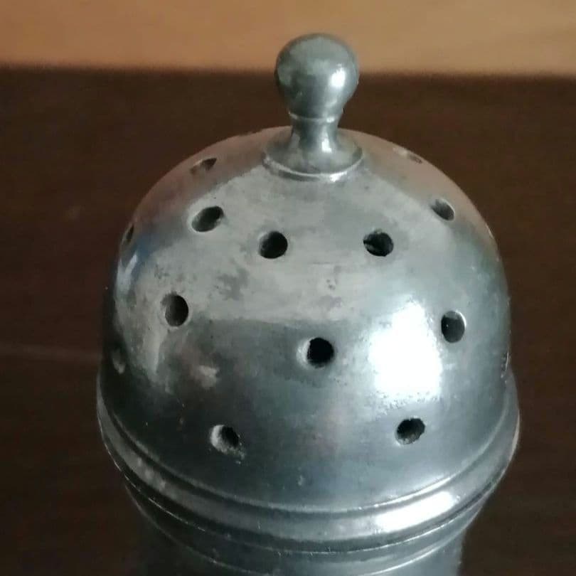 世界の名品　john somers　ピューター調味料入れ　ソルトシェイカー