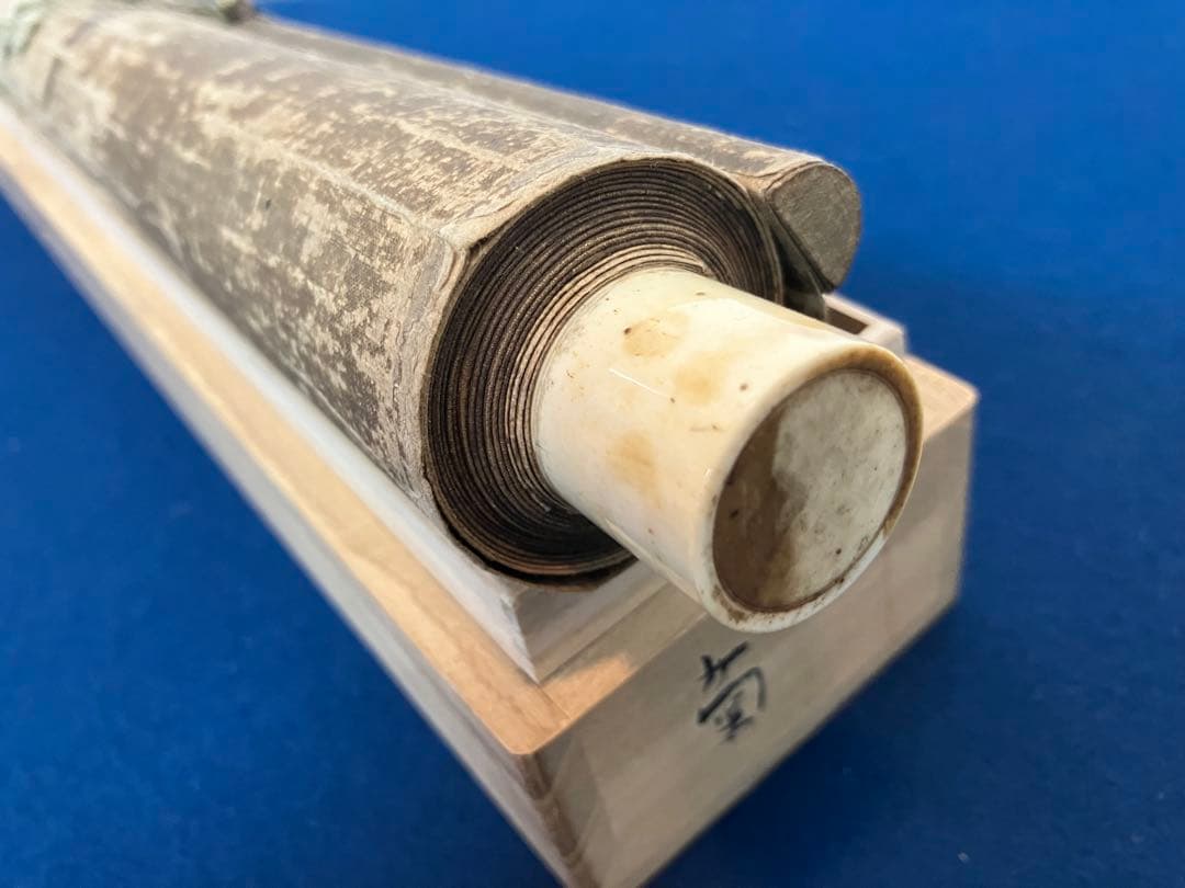 狩野主信／香川黄中【画賛】絹本　掛軸