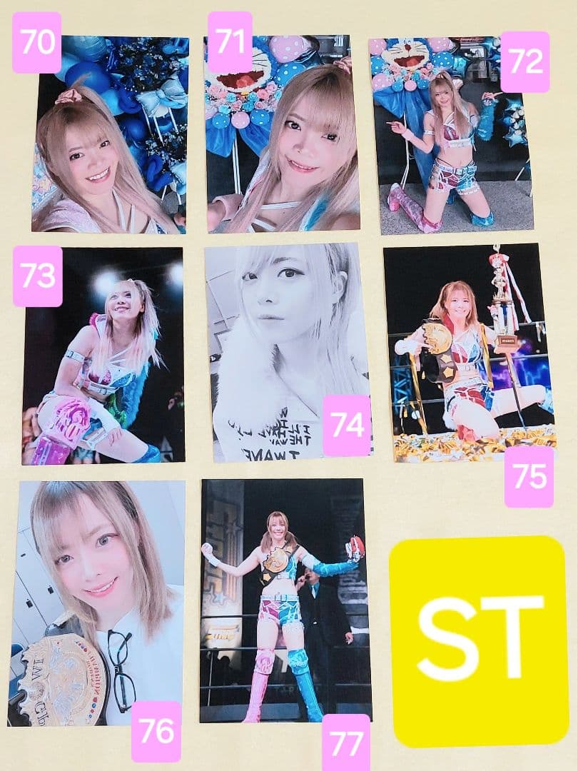 岩谷麻優 タワレココラボ ５点セット スターダム おまけつき