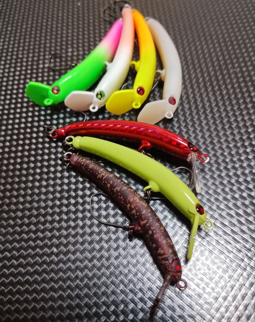 ロデオクラフト モカロンＳ/ＳＳ 再塗装品２品含む７個セット