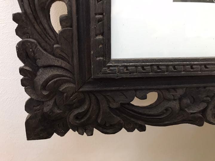 絵画　バリ絵画　カエル