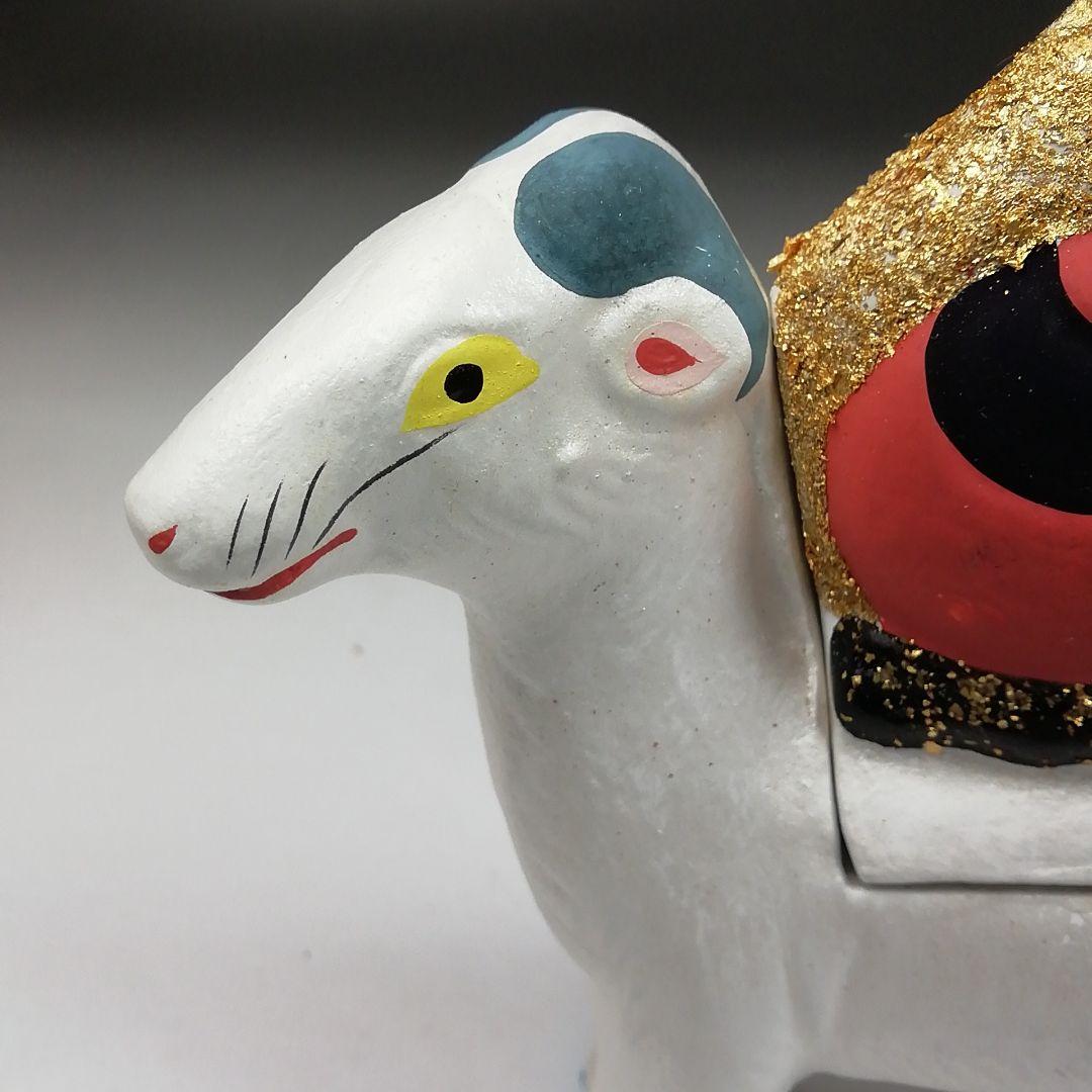 Ｗ９９　香合　『伏見人形』『六代目　丹喜 作』　共箱　茶道具