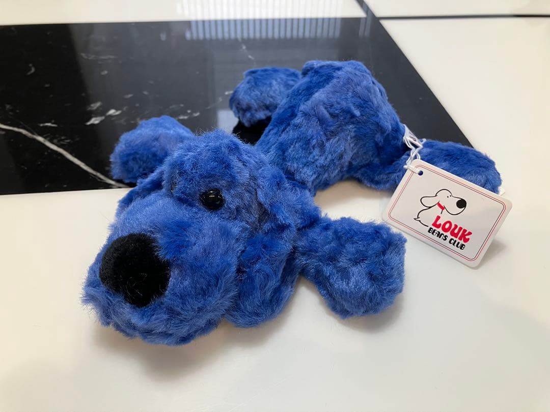 【新品未使用・希少色ラスト１匹日本製】子犬のるーくS　幸せブルーCOMO&RAY