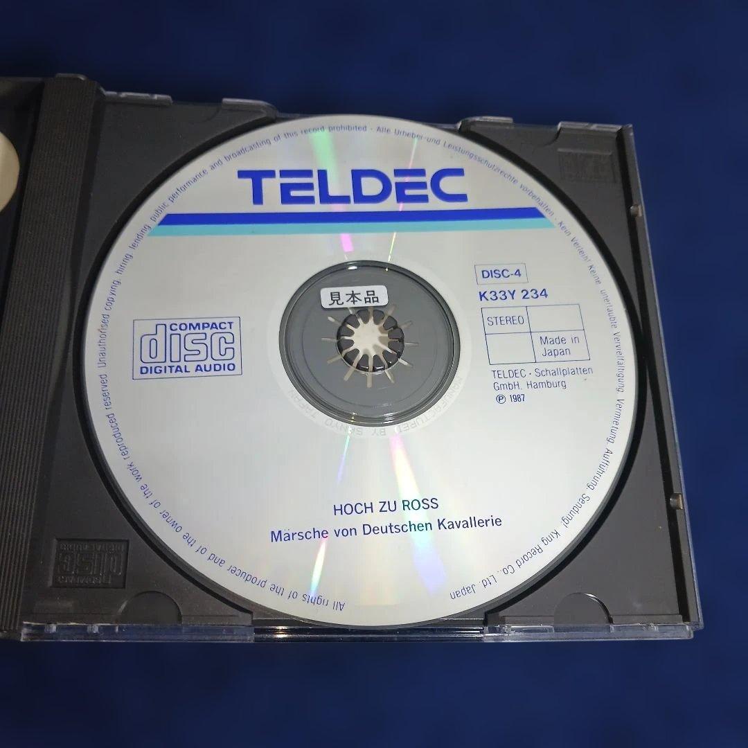 【見本盤4枚組】HOCH ZU ROSS ドイツ騎兵隊=パレード行進曲・集大成