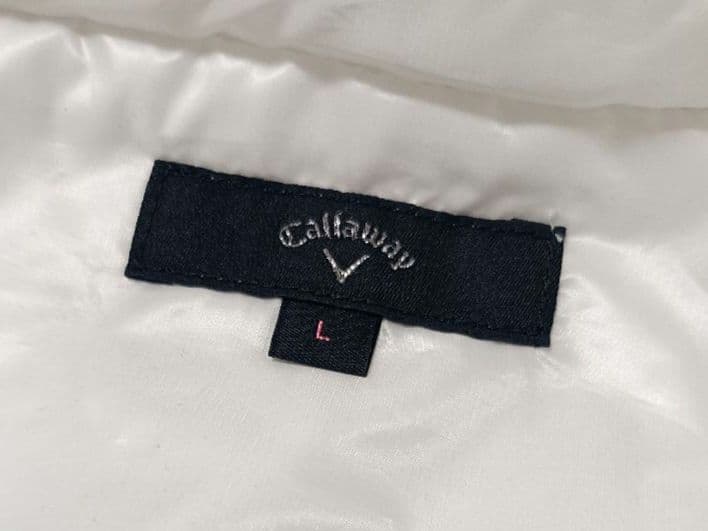 キャロウェイゴルフ☆白セットアップ☆レディスＬ