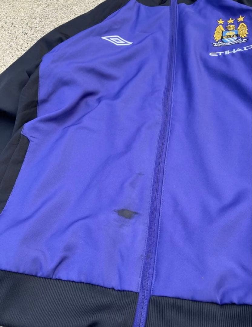 【希少】UMBRO×マンチェスターシティ/トレーニングジャケット/ジャージ2XL