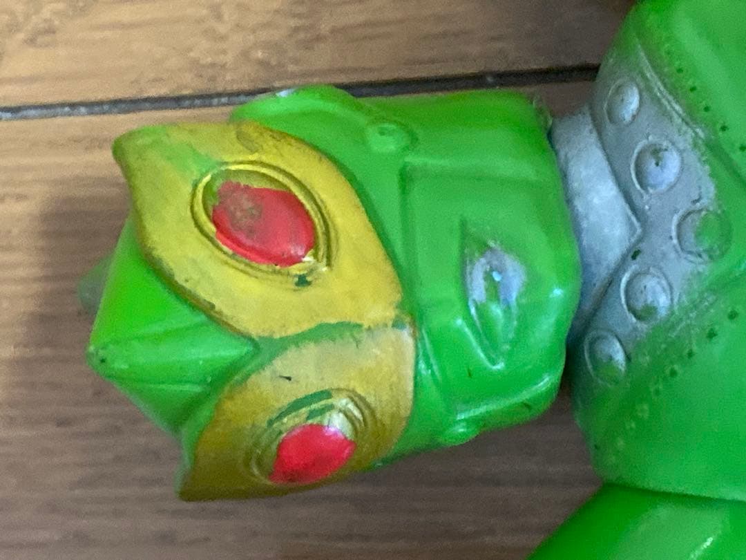 サンダーマスク　当時物　ソフビ