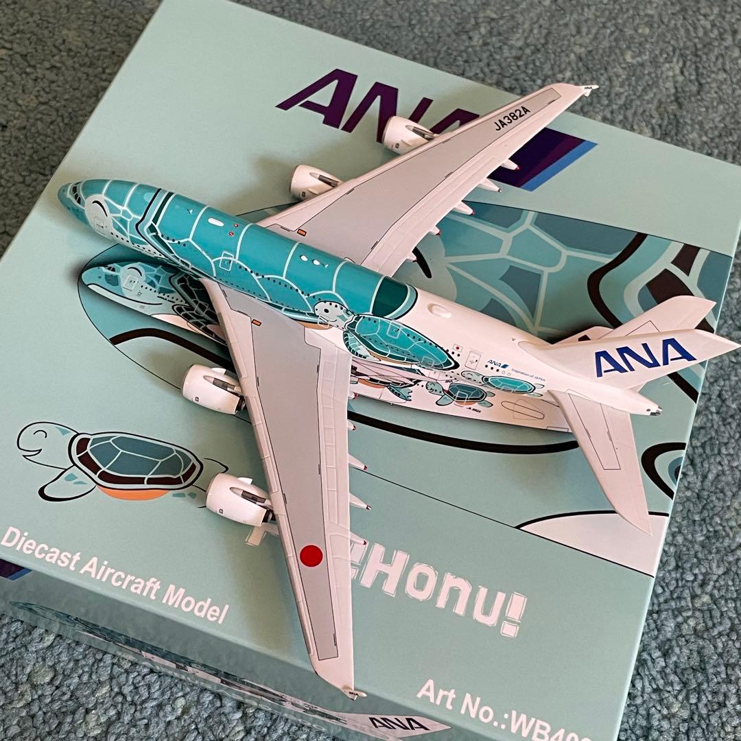 ANA フライングホヌ 2号機 A380-800 JA382A av