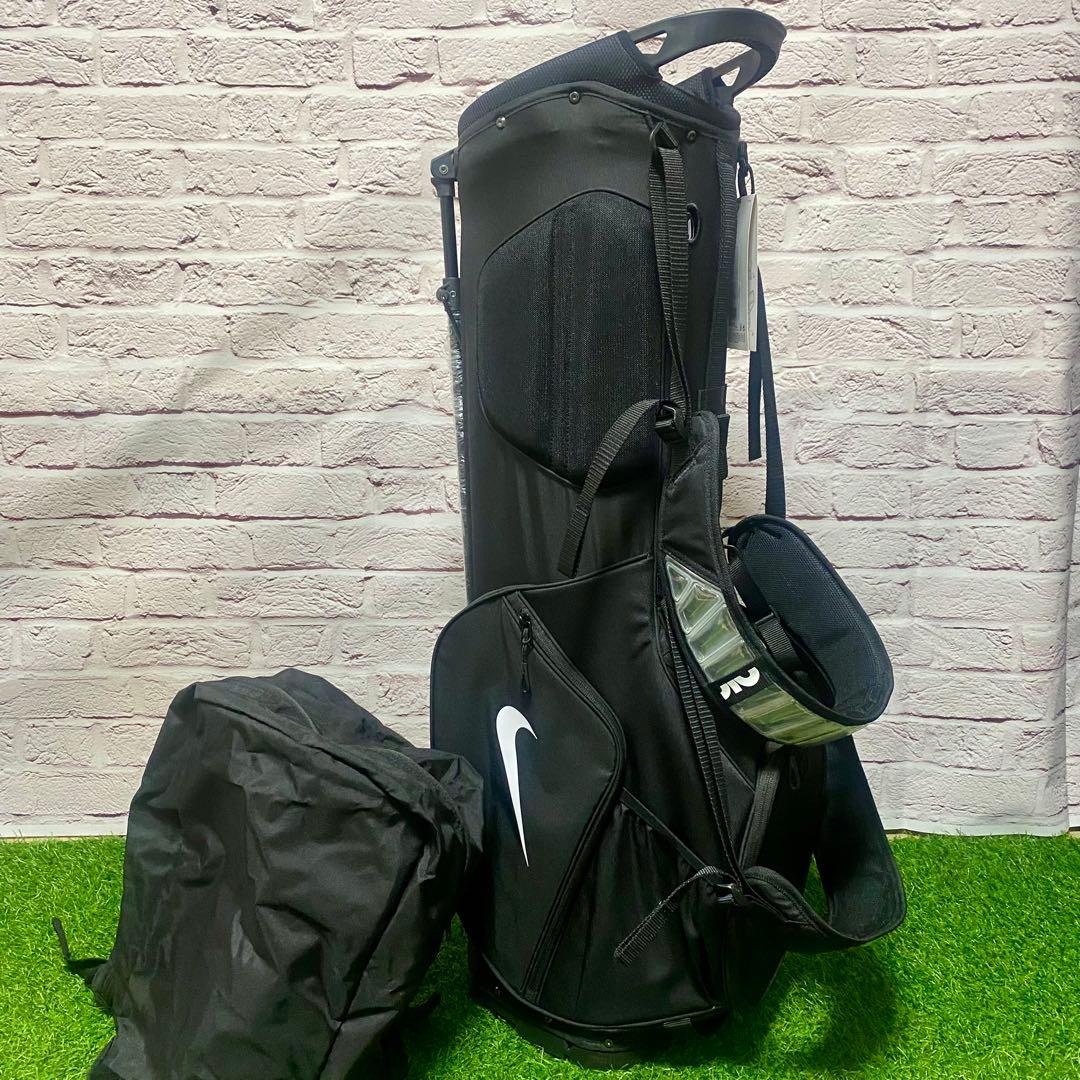 NIKE ナイキ キャディバッグ GF3010 黒 ブラック スタンド 新品