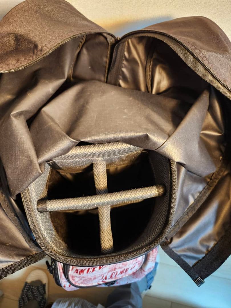 OAKLEY キャディバッグ レッドホワイト