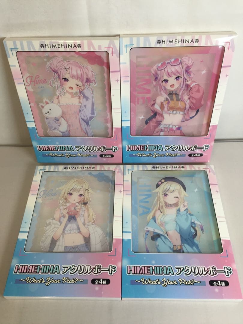 HIMEHINA GiGO コラボ 全24種+4 アクリル 缶バッジ フィギュア