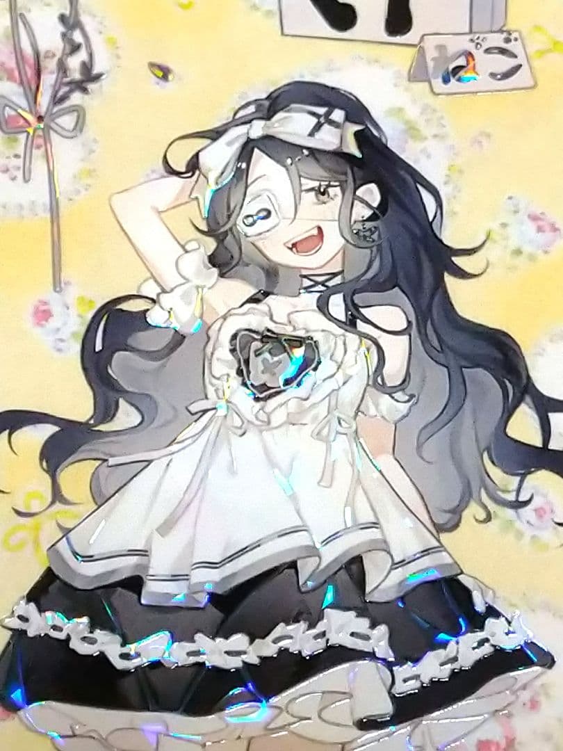 J967＃黑猫部落(贝壳光)迷雾切り売り海外人物マステ女の子