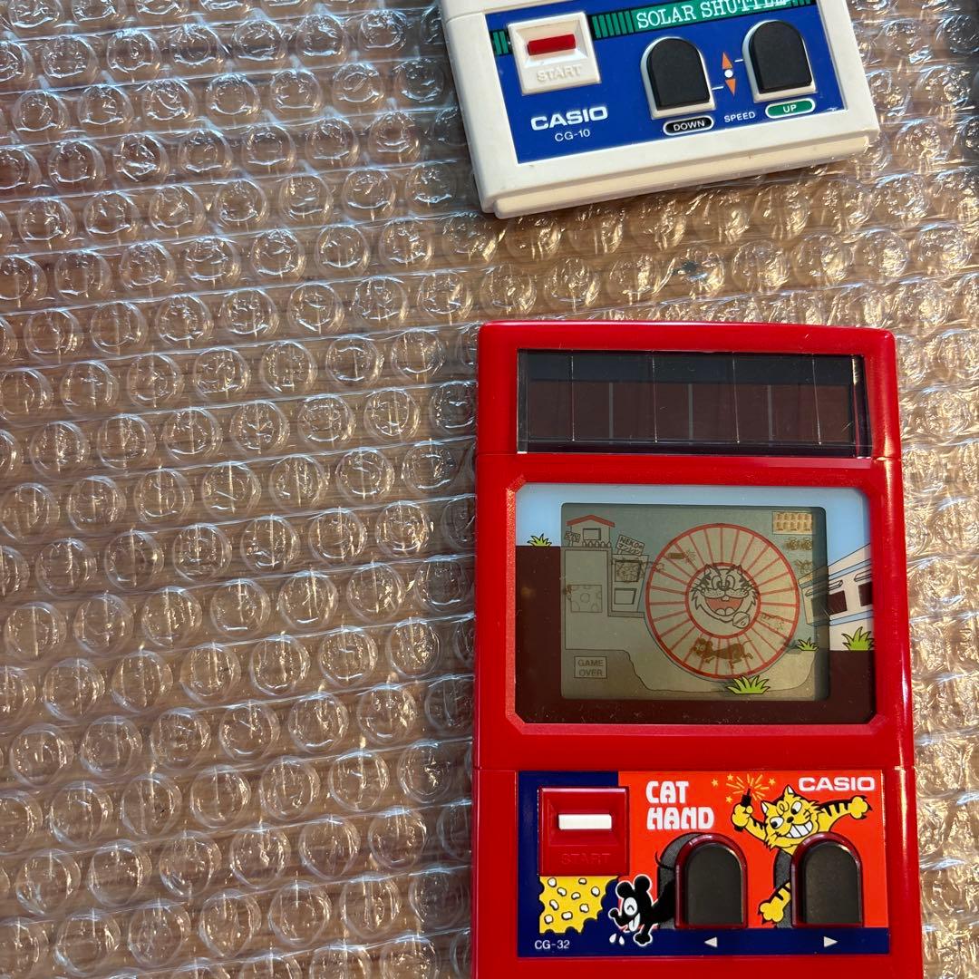 美品　CASIO GameWatch CATHAND ゲームウォッチ　4個セット