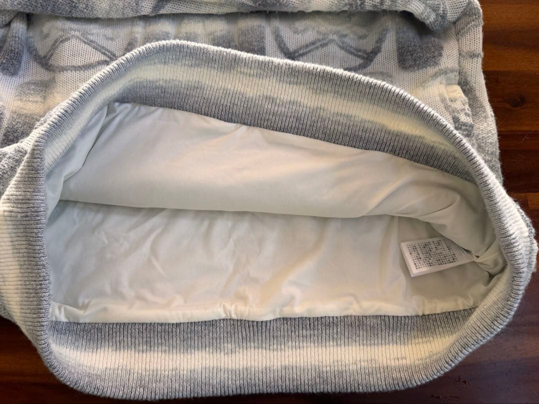 マークアンドロナ MARK&LONA ハーフジップ防風裏地ニットキムタク着用