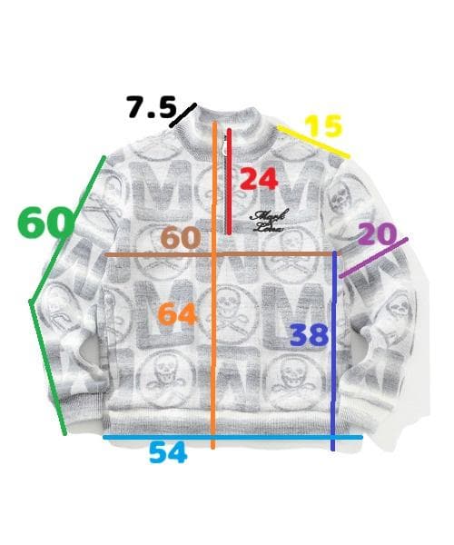 マークアンドロナ MARK&LONA ハーフジップ防風裏地ニットキムタク着用