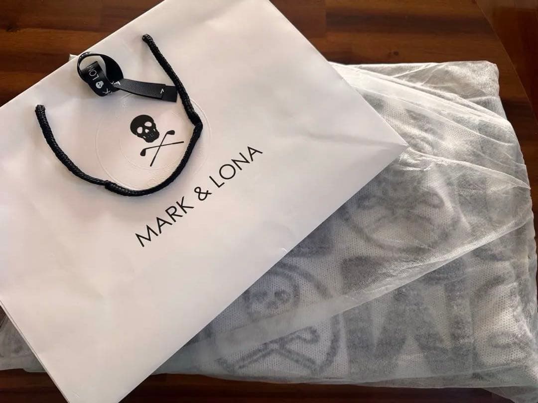 マークアンドロナ MARK&LONA ハーフジップ防風裏地ニットキムタク着用