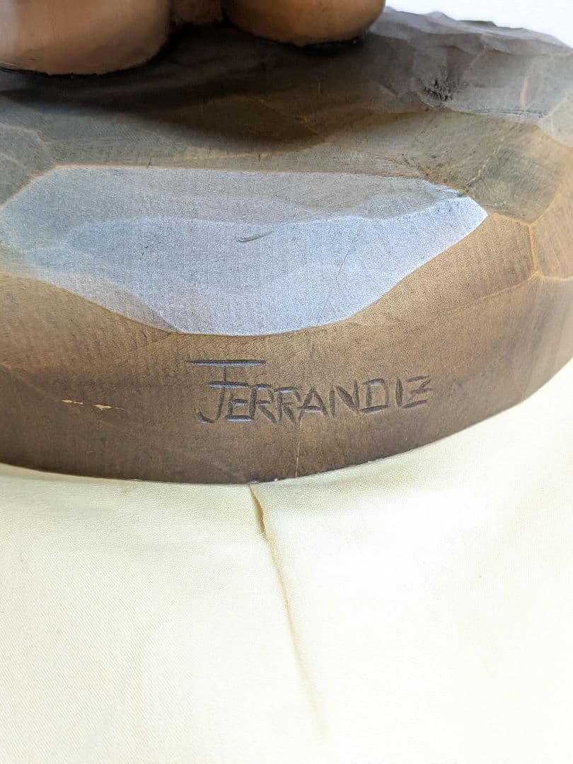 アンリ木彫り人形 Juan Ferrandiz作 高さ51cm