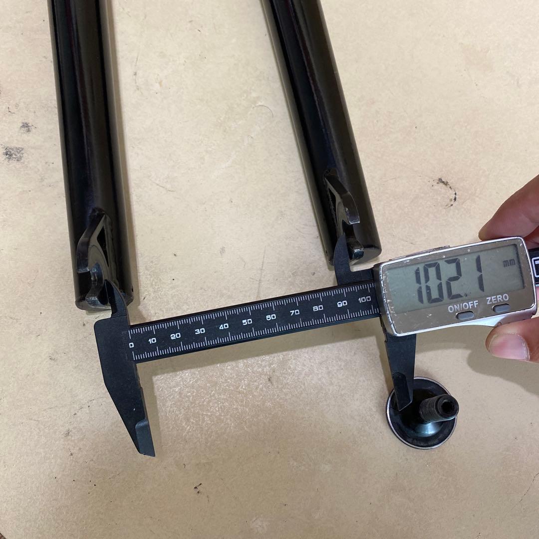 S&M Pitch Fork XLT 20” Black BMX フォーク