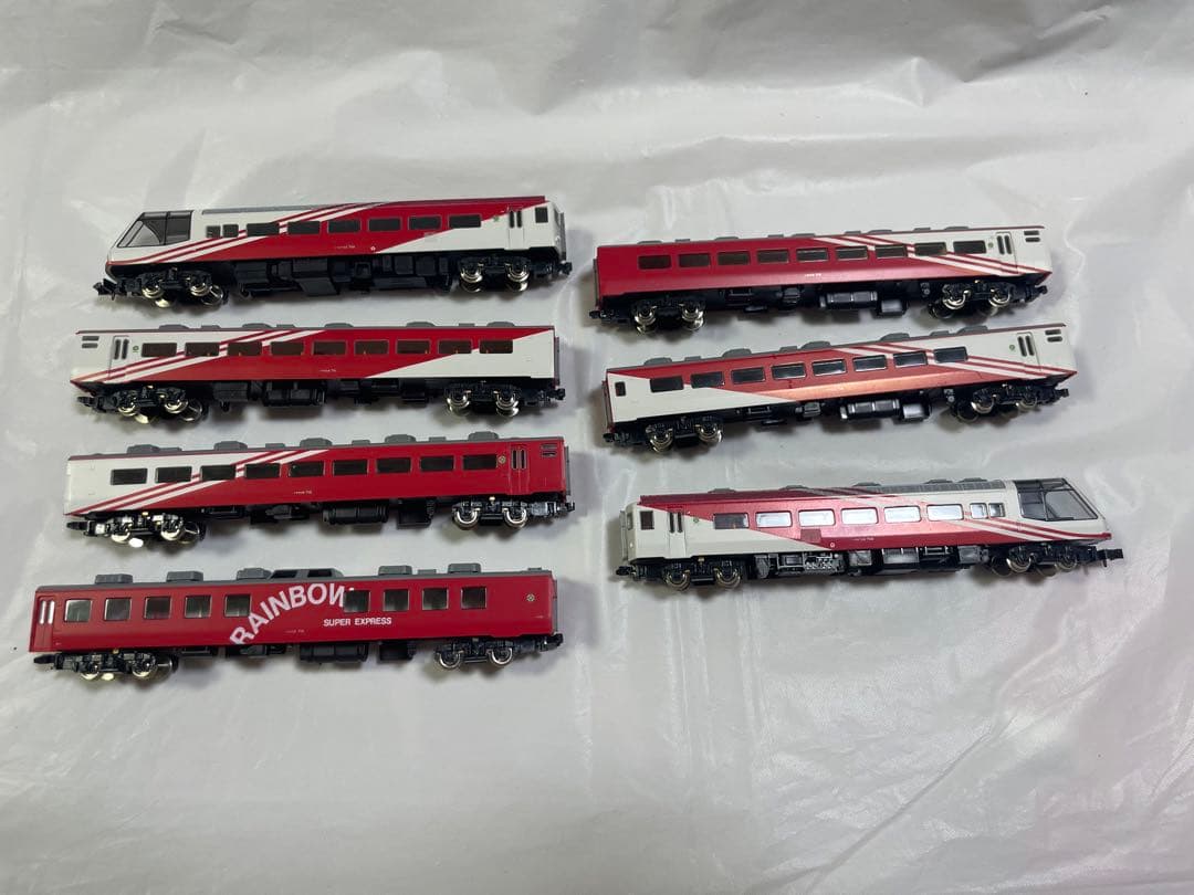 KATO EF65 1019 + スーパーエクスプレスレインボー　セット