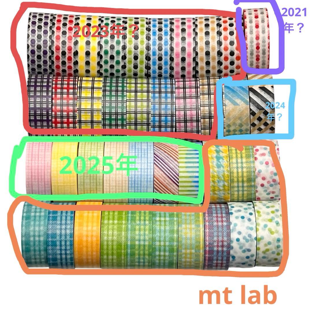 定価以下mt カラーセレクト 40個セット ファクトリーツアー　lab限定マステ