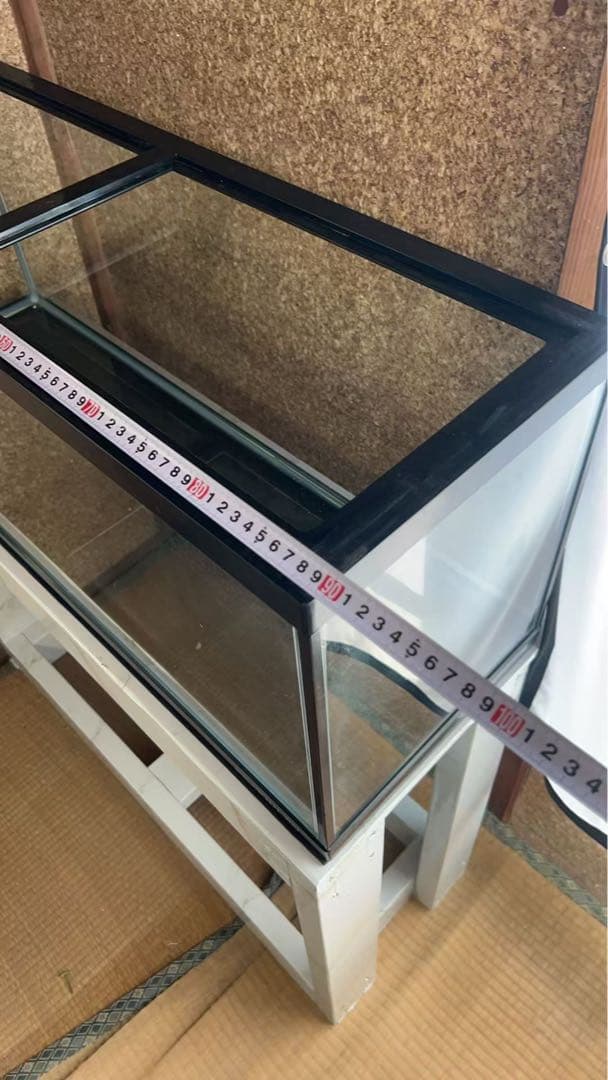 引き取り限定⇒KOTOBUKI WIDE900 ガラス水槽 と台のセット