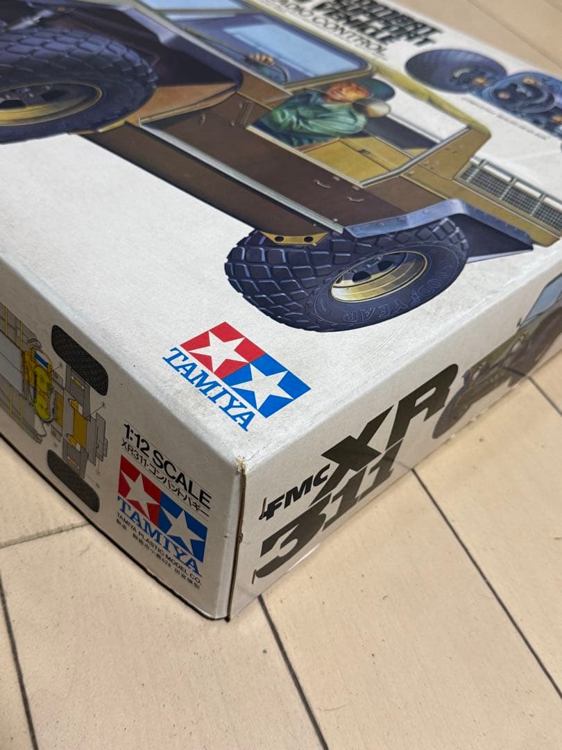 イ*レ様 【当時物 未組立】タミヤ XR311コンバットバギー 程度上 ★期間限