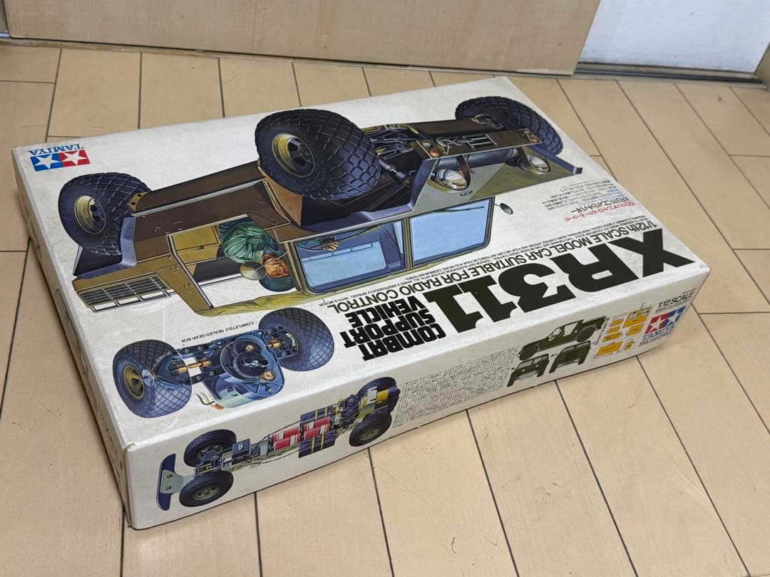 イ*レ様 【当時物 未組立】タミヤ XR311コンバットバギー 程度上 ★期間限