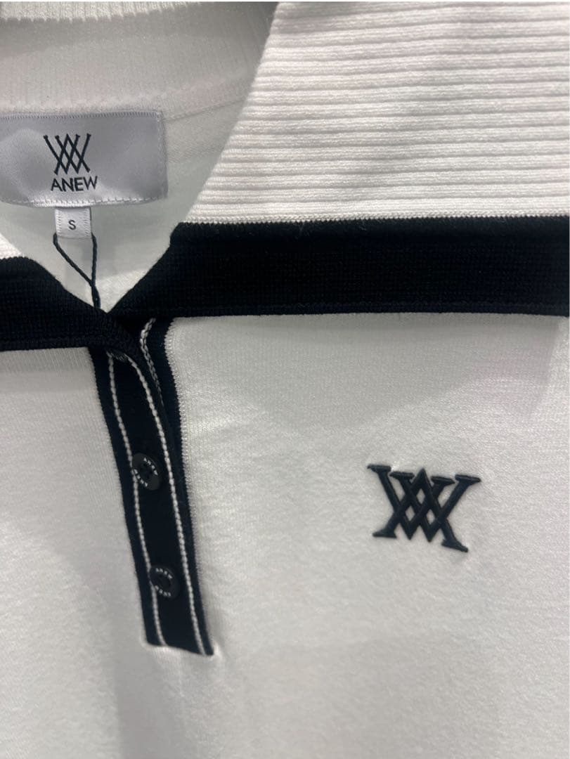 ☆ANEW GOLF☆アニューゴルフ韓国　SP COLLAR POINT ニット