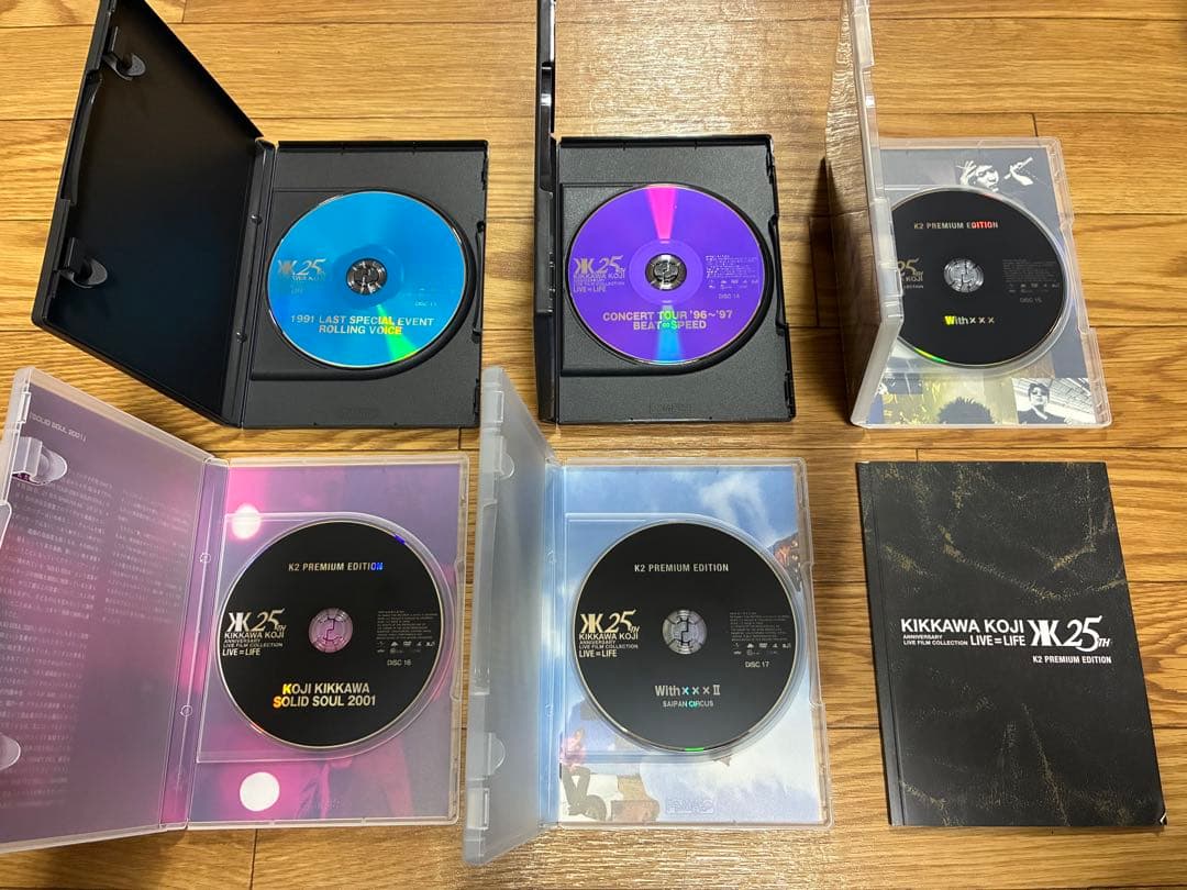 専用 吉川晃司25th Anniversary DVD BOX 17枚組 限定