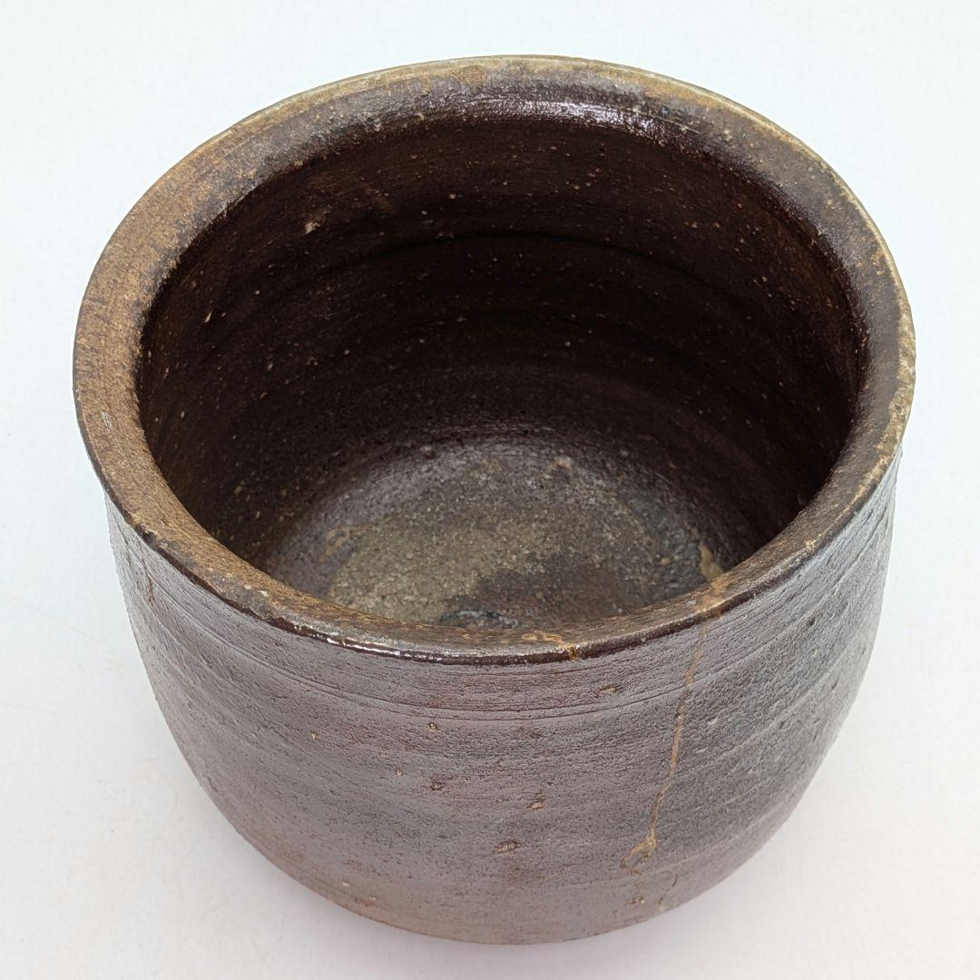 人間国宝 藤原雄 備前焼 花器 用心箱 花生 花入 フラワーベース 華道具 灰器