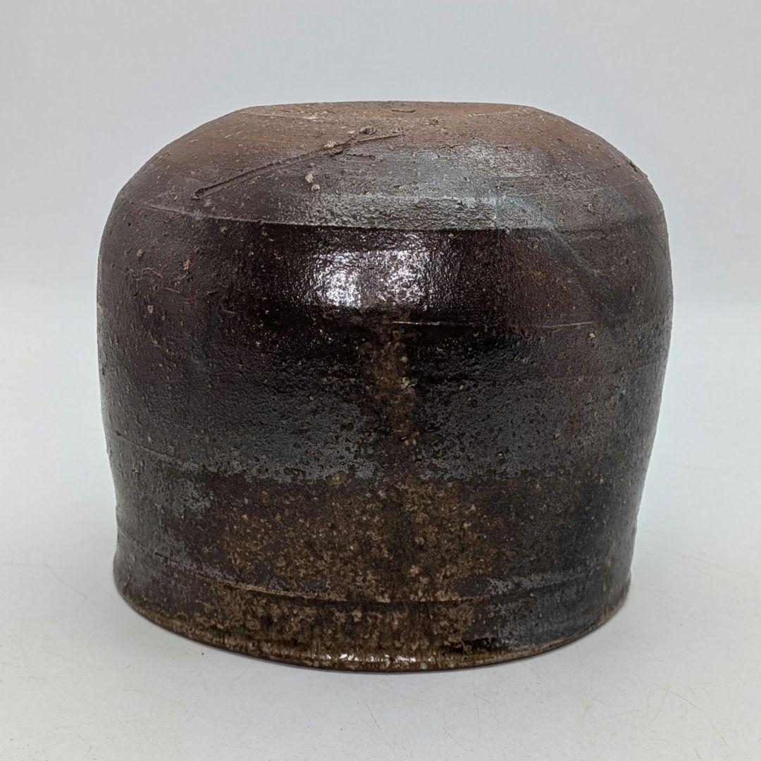 人間国宝 藤原雄 備前焼 花器 用心箱 花生 花入 フラワーベース 華道具 灰器