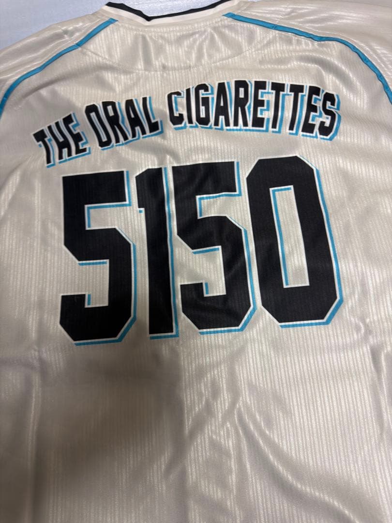 THE ORAL CIGARETTES オーラル 受注生産ベースボールシャツ
