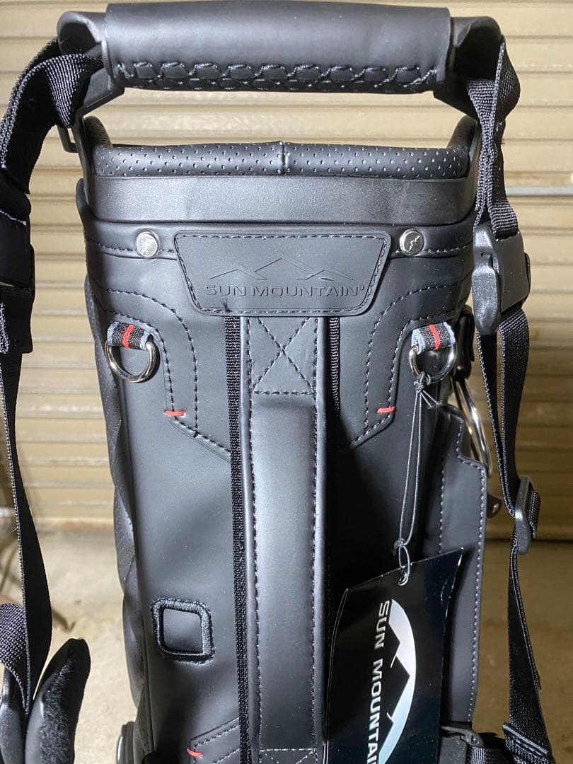 (美品コース未使用)SUN MOUNTAIN ブラック スタンドバッグ