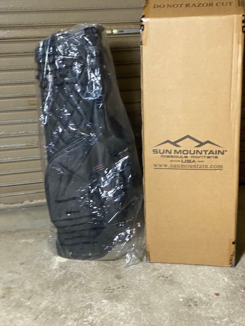 (美品コース未使用)SUN MOUNTAIN ブラック スタンドバッグ