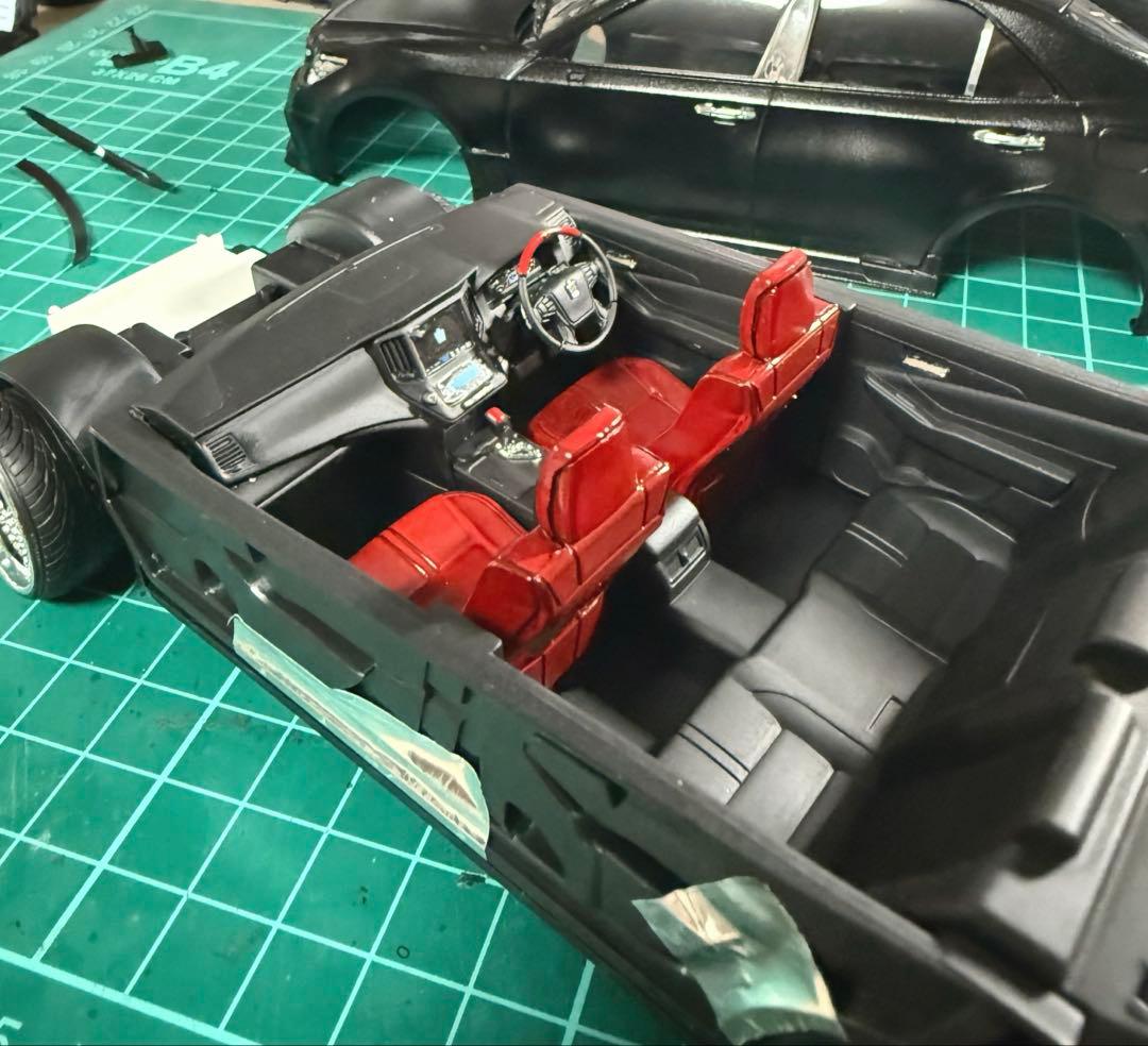 アオシマ ROJAM GRS214 クラウン アスリート VIPcar