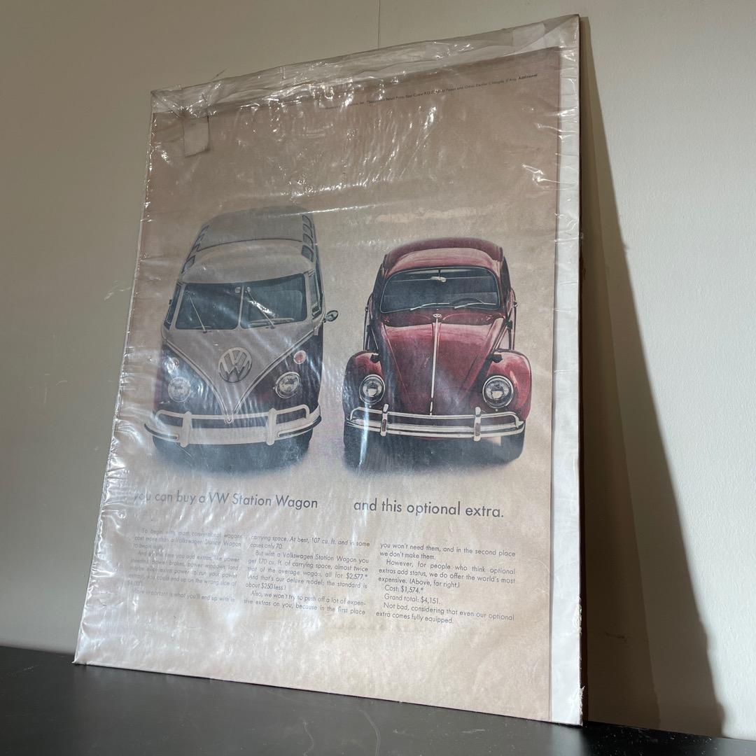VW フォルクスワーゲン　ビンテージ　雑誌広告
