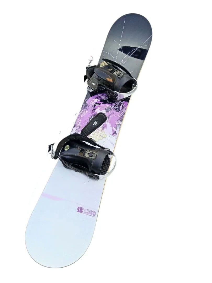 CSB スノーボード＆ビンディング セット ケース付き