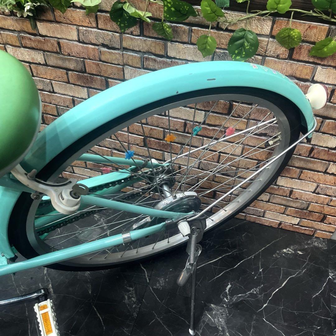 【28】子供車 ブリヂストン ECOPAL グリーン 24インチ