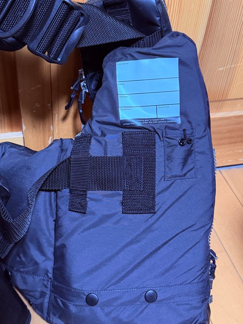 シマノ　サーフトリッパーベスト　VF-275W BLACK Mサイズ