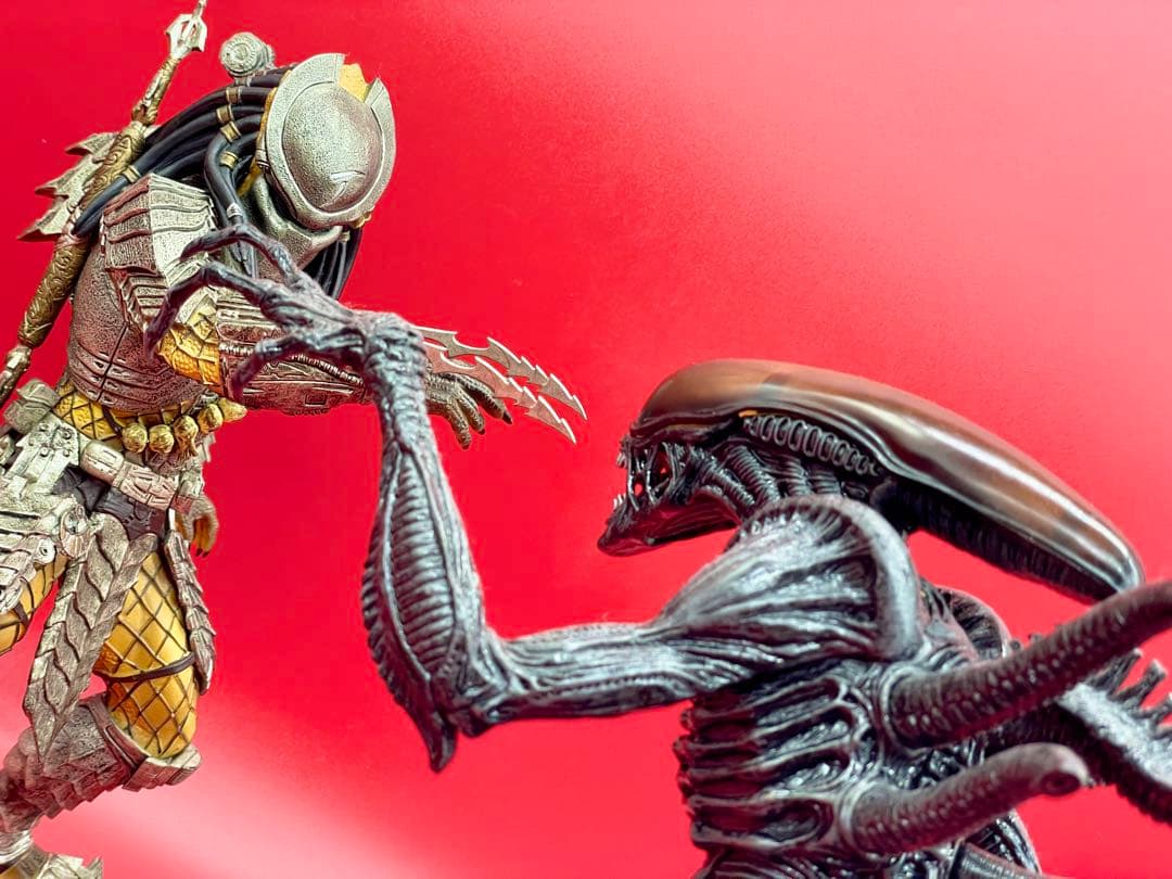 プレデター　リアル　フィギュア　エイリアンvsプレデター　プレミアムvar