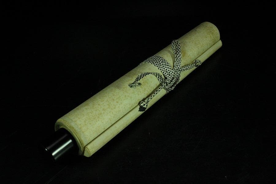 大田垣蓮月 筆 短冊 和歌 軸(K-YC545)