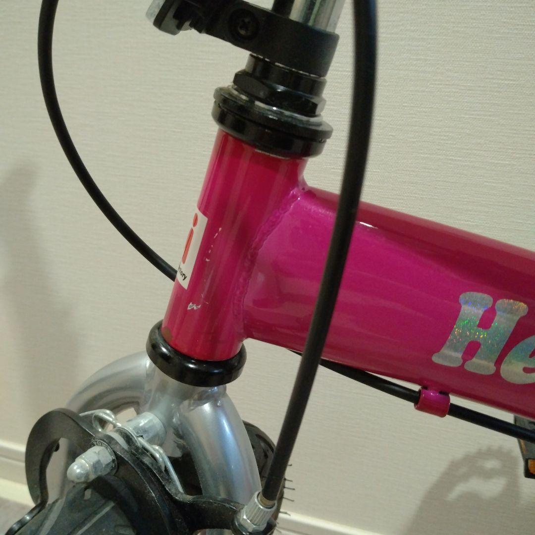 へんしんバイク　ピンク　１２インチ