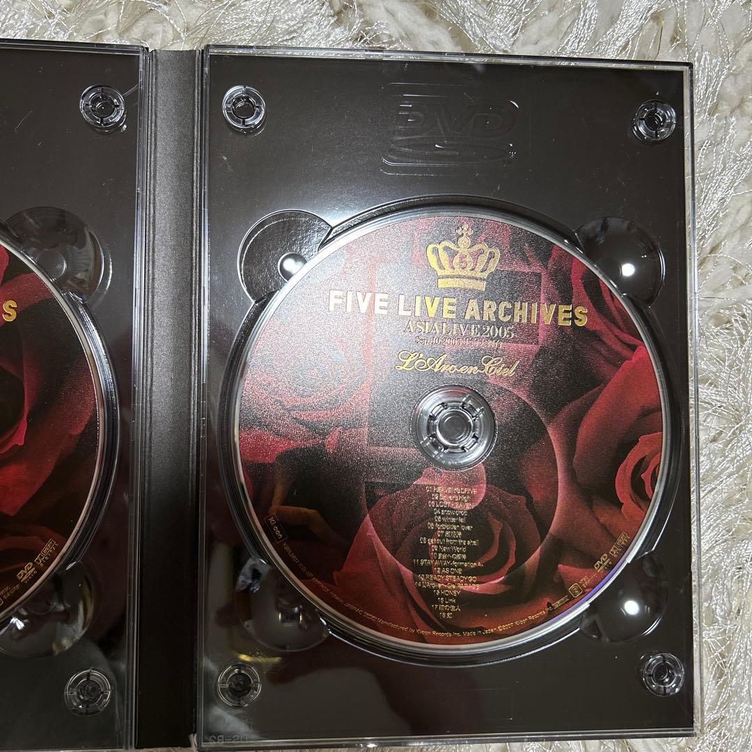 L'Arc～en～Ciel/FIVE LIVE ARCHIVES〈完全生産限定…