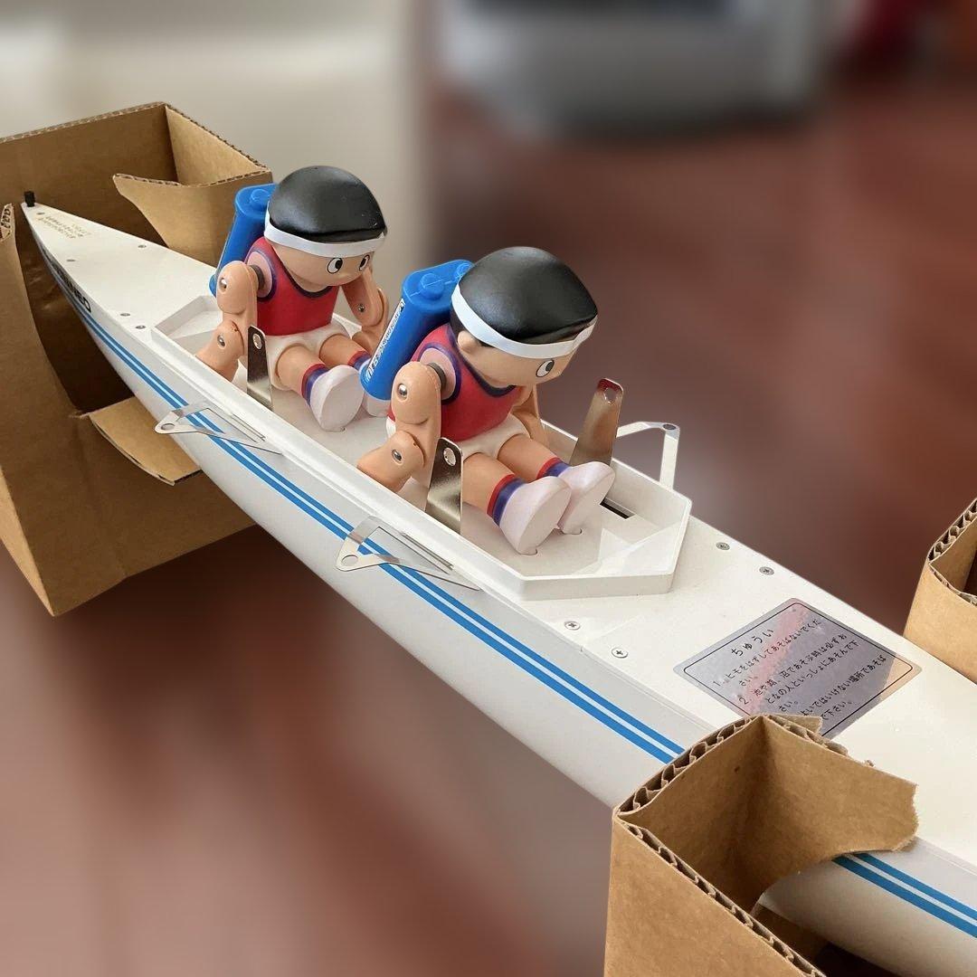 【激レア未使用】ナショナル　ウルトラネオボートマン（船プラモデル）昭和レトロ