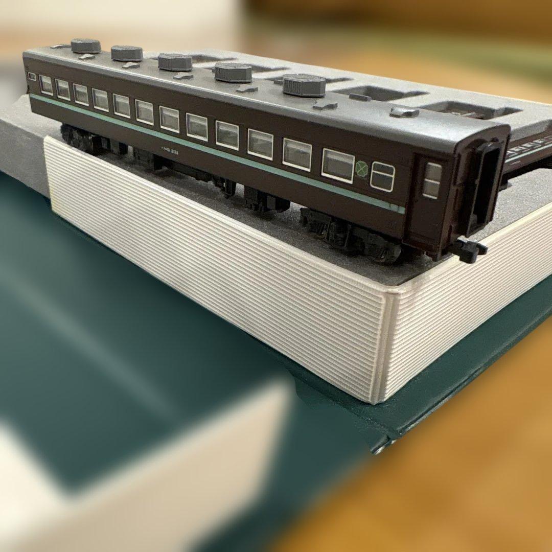 KATO 10-176スロ81系 和式客車ふれあい6両セット③愛称シール使用済み