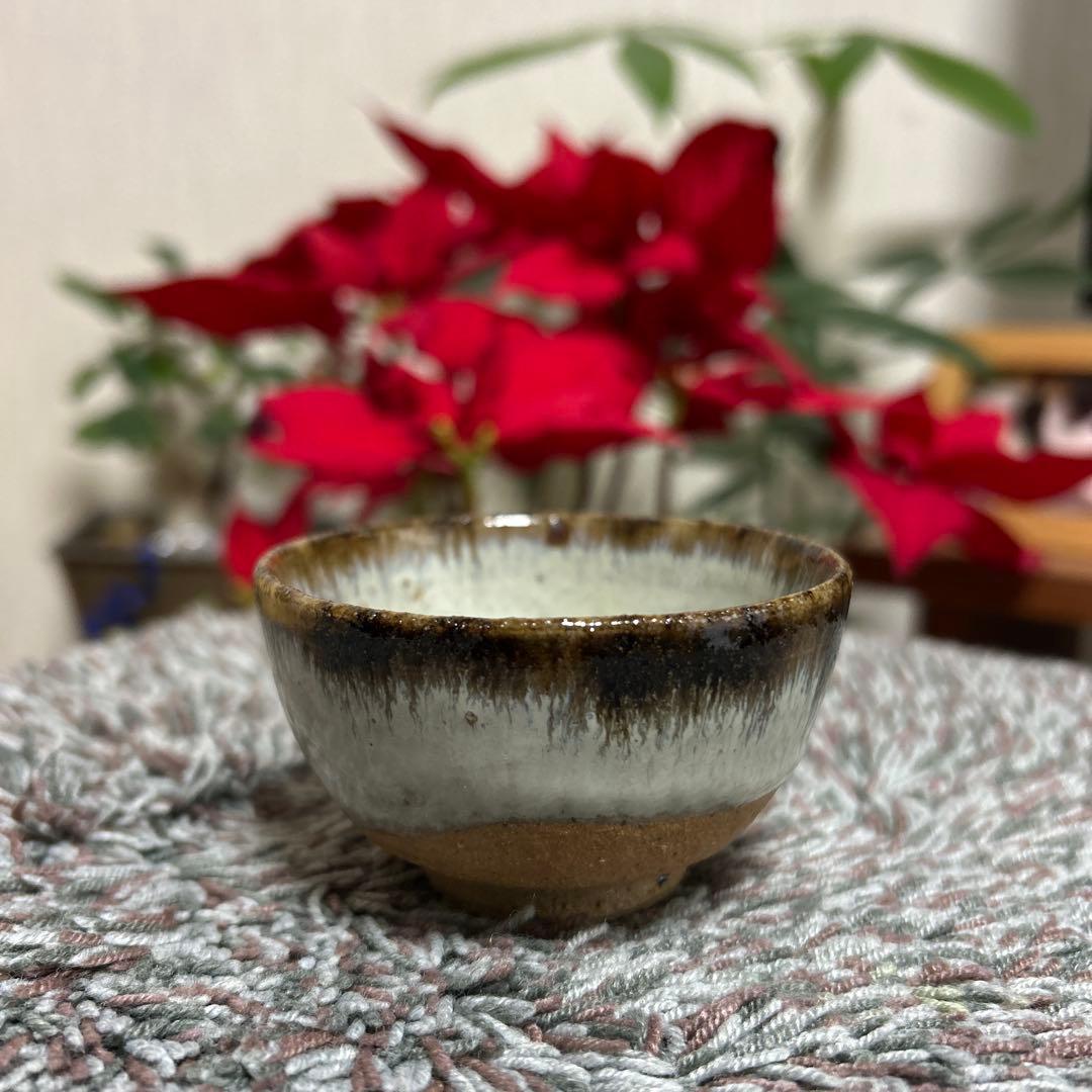 唐津焼　14代中里太郎右衛門　皮鯨　ぐい呑