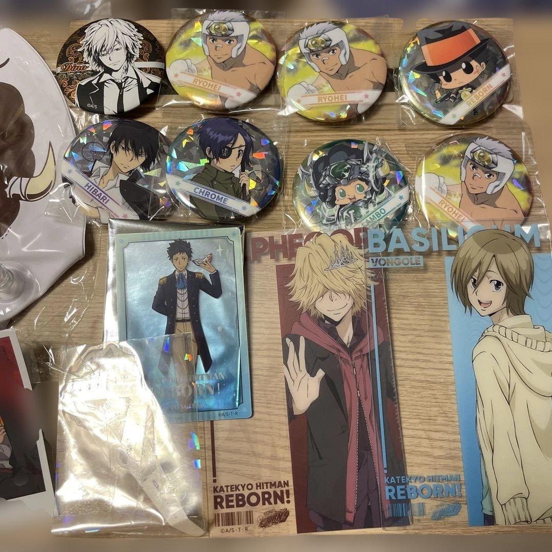 公*o様 【リボーン】缶バッジ・アクリル系・紙類まとめて売り