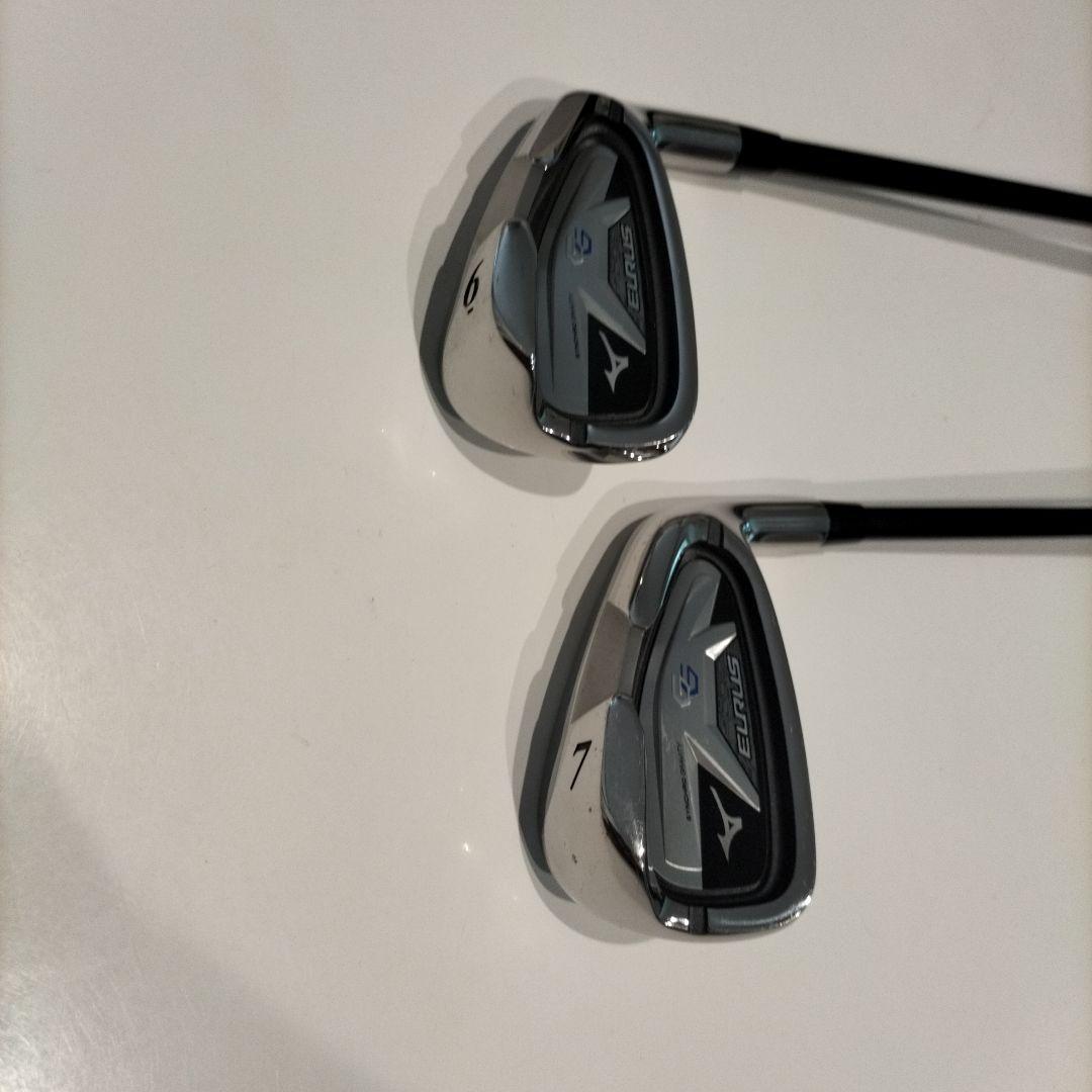 ミズノユーラスＧ６メンズアイアンセット とキャディーバッグ