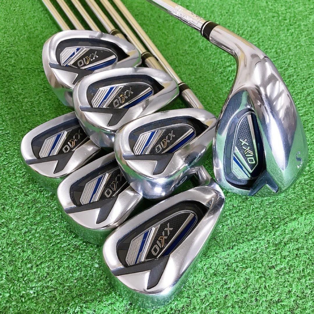 ソ89★左利き用 ゼクシオ12 アイアン7本セット S XXIO12 レフティ