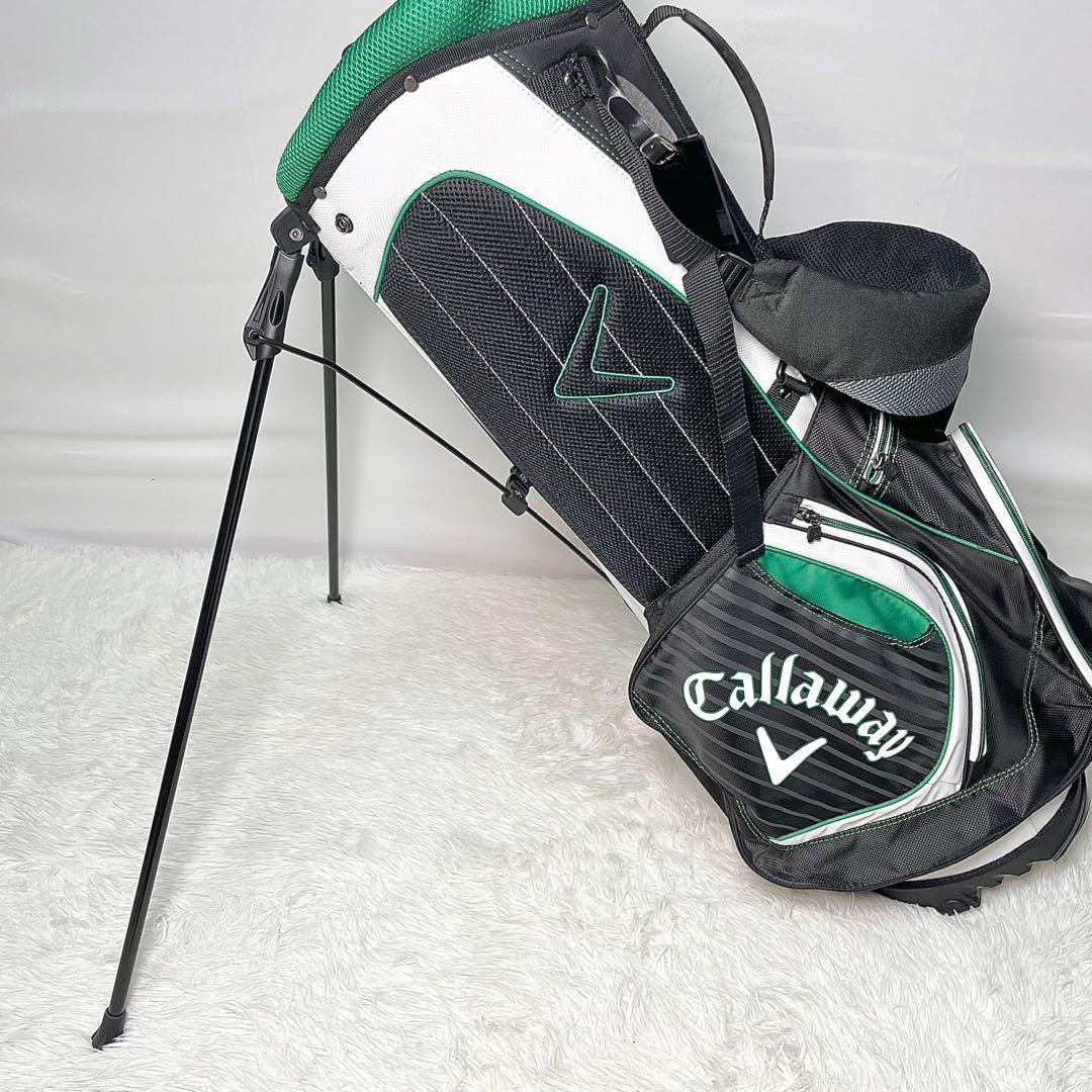 【希少・極美品】Callaway スタンドキャディバッグ 9インチ　7割